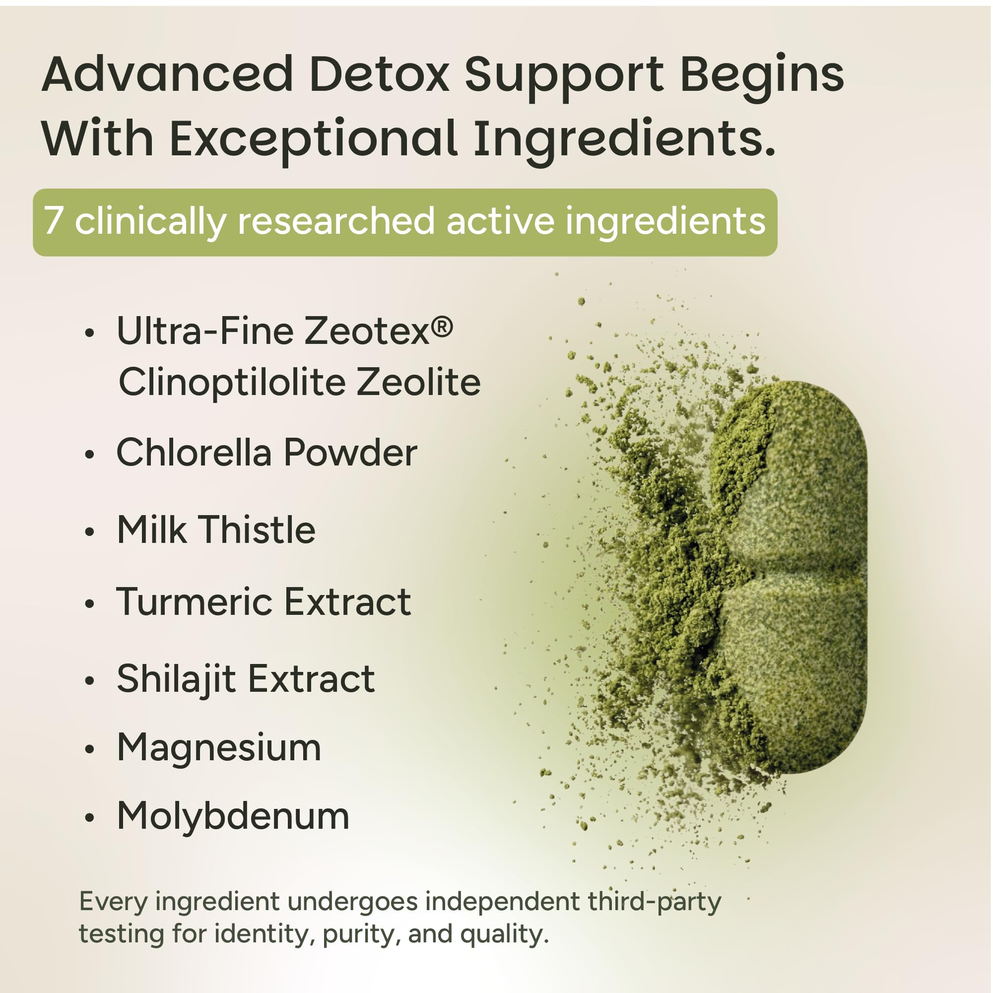 Zeolite Detox - 100 Tablets